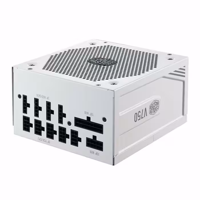 پاور 750 وات کولرمستر V750 GOLD-V2 WHITE EDITION Full Modular
