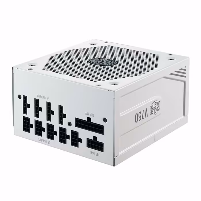 پاور 750 وات کولرمستر V750 GOLD-V2 WHITE EDITION Full Modular
