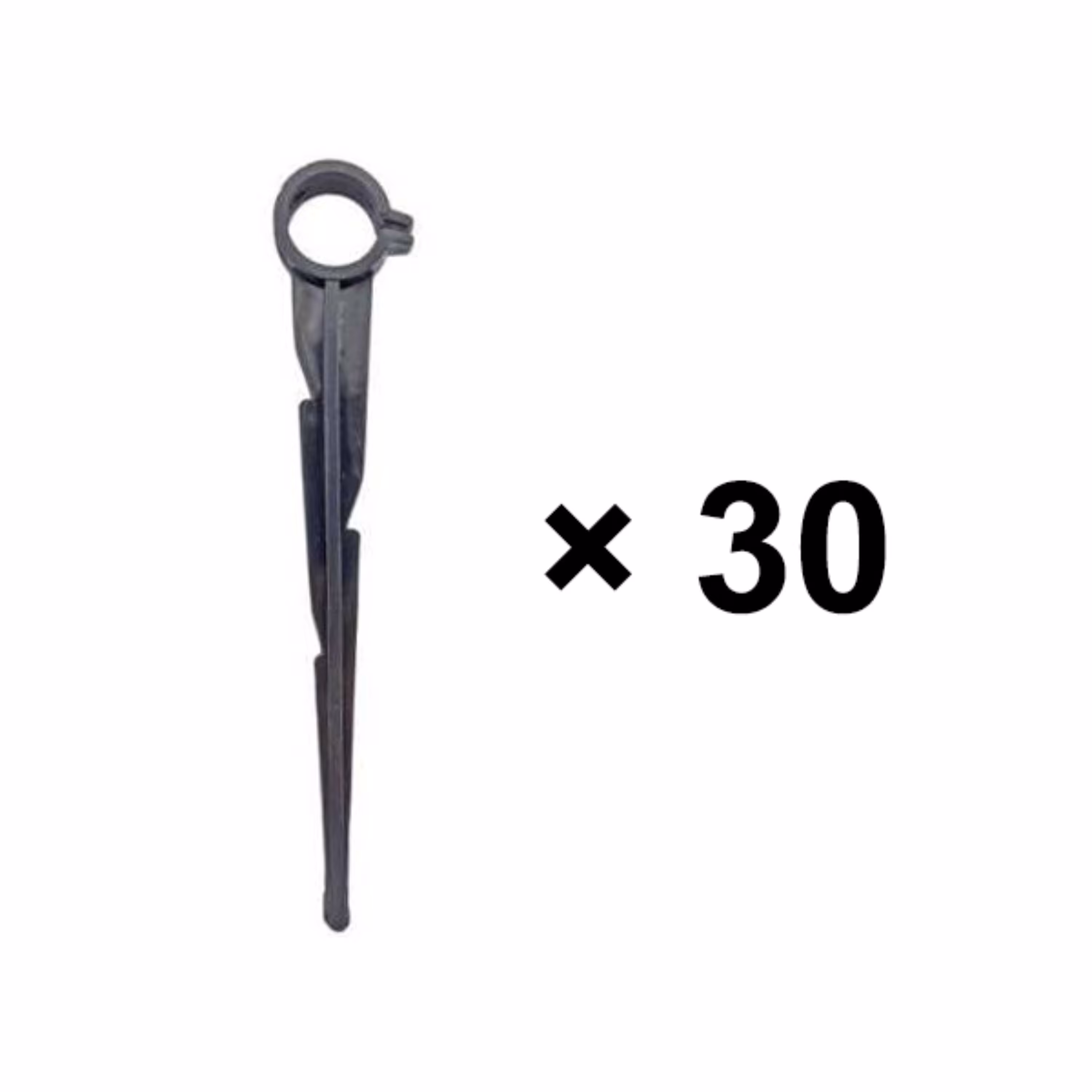 میخ تثبیت حلقه ای لوله آبیاری 16 (بسته 30 عددی)