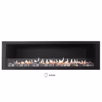 شومینه گازی دیواری قابدار ابعاد 160 در 45