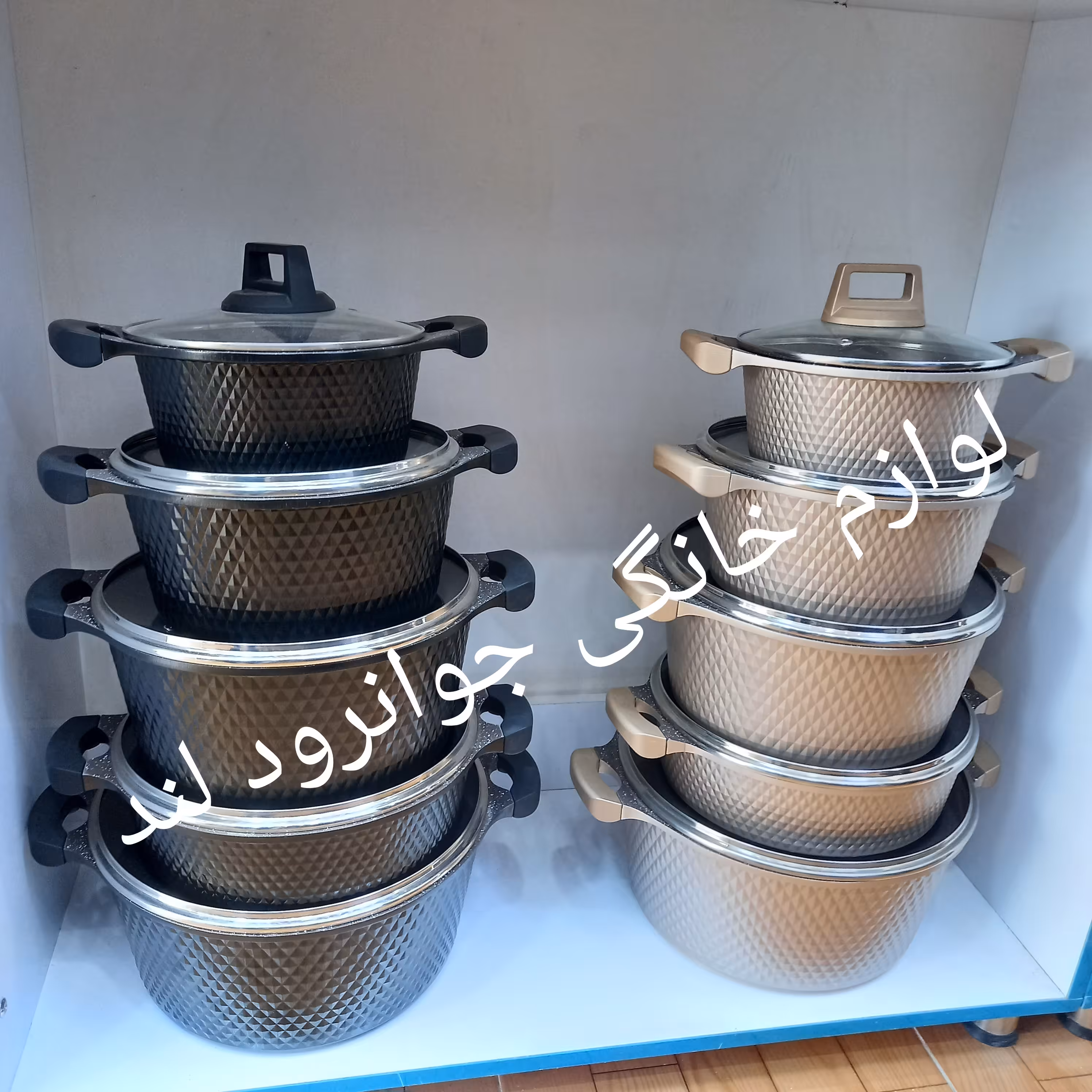 سرویس قابلمه 12 پارچه یونیک آلمانی  حکاکی شده