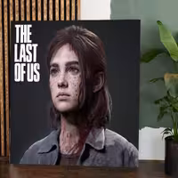تابلو شاسی گیمینگ لست اف اس الی last of us سایز 40 در 60 سانتی متر کد 1215