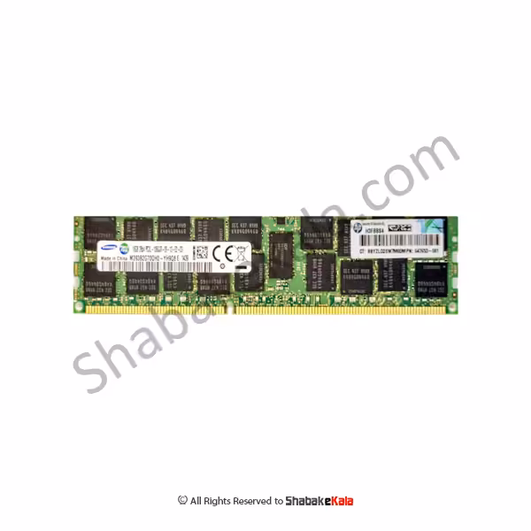 رم سرور HP 16GB 2Rx4 PC3L – 10600R