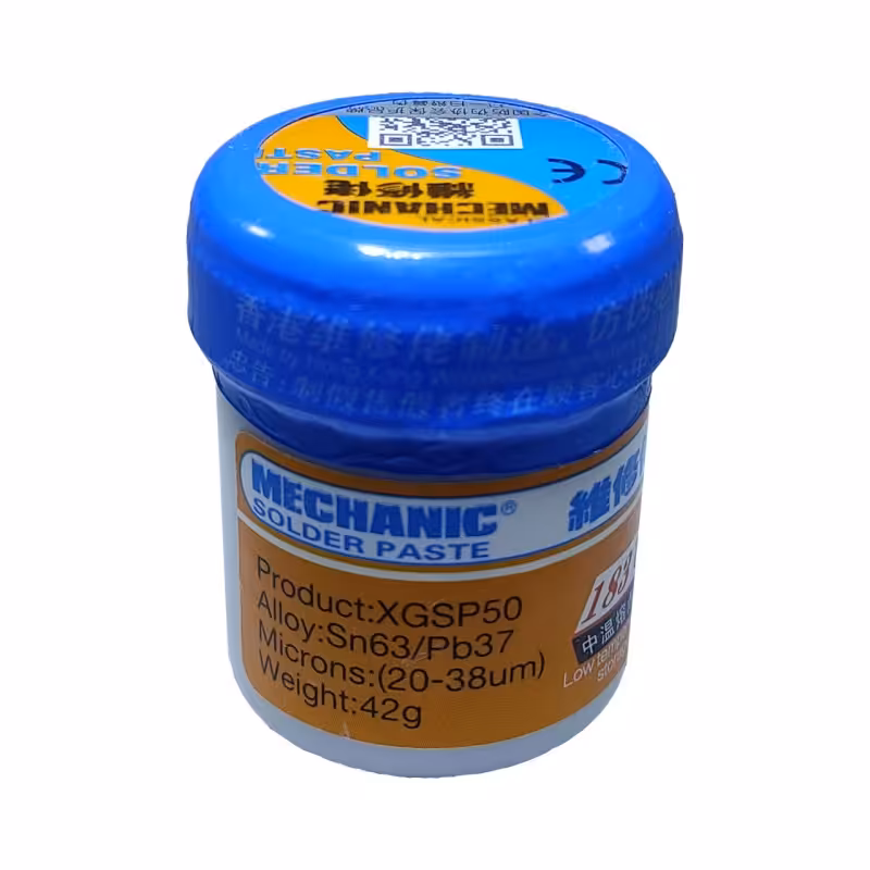 خمیر قلع لحیم کاری برند مکانیک mechanic مدل 50 کاسه ای 42 گرمی