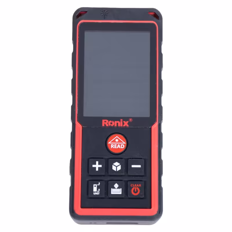 متر لیزری 100 متری با کیف برزنتی ساخت چین رونیکس مدل RH-9353