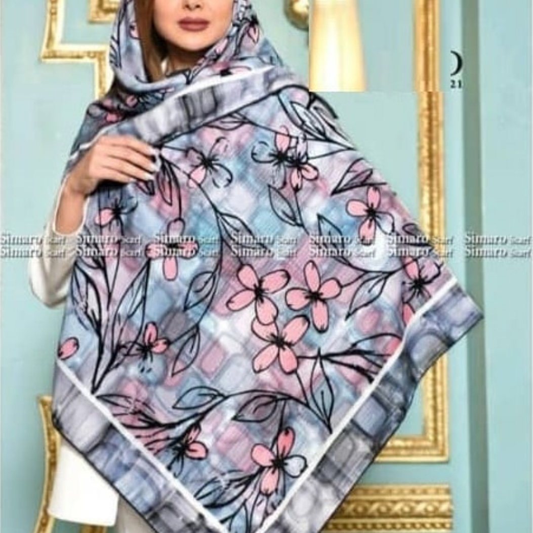 روسری نخی دور دستدوز 7