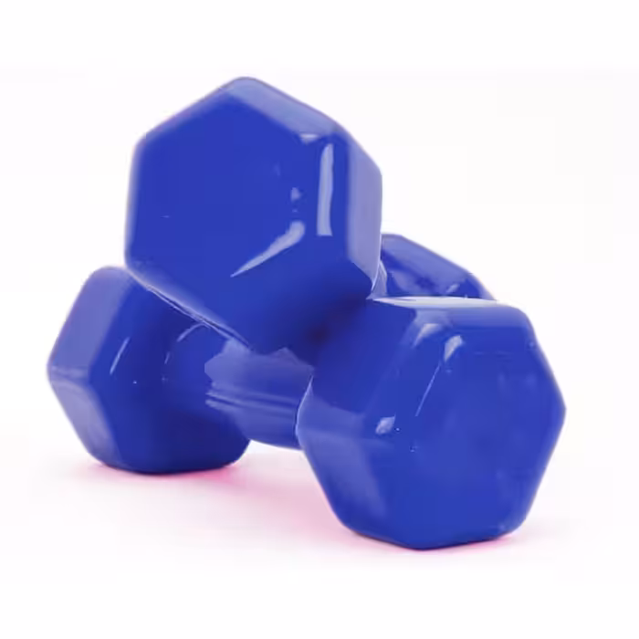 دمبل ایروبیک روکش‌ دار 3 کیلوگرمی بسته دو عددی