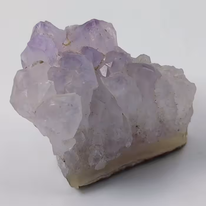 بلور های منظم راف سنگ آمیتیست معدنی ایران