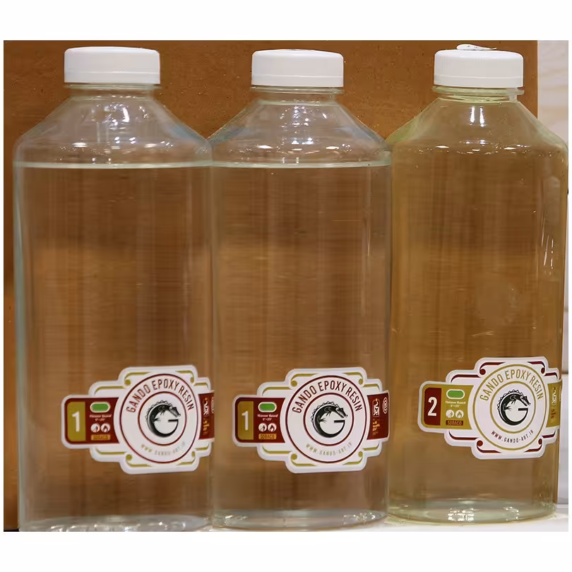رزین اپوکسی نیمه غلیظ 3کیلویی گاندو کد 3948 سوداکو 
