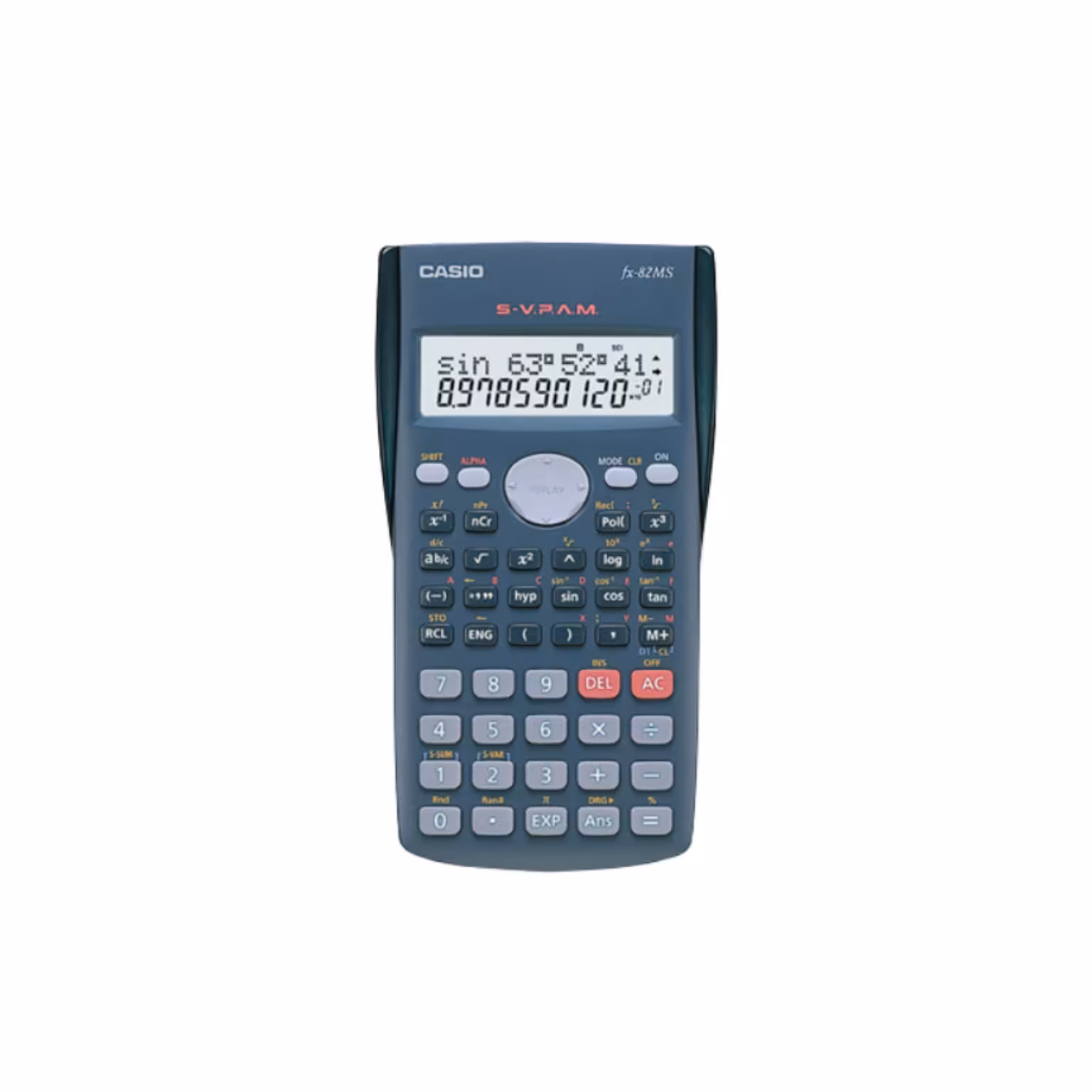 ماشین حساب کاسیو 82MS پلاس 5عددی