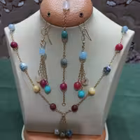 سرویس استیل رنگ ثابت عقیق هفت رنگ 