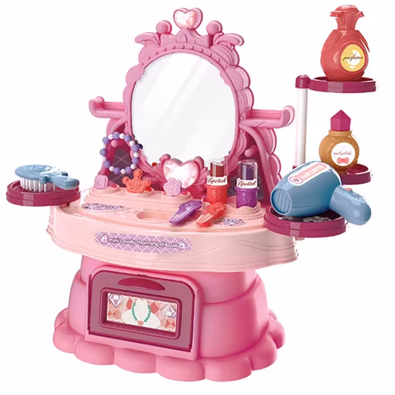 اسباب بازی میز آرایش کودک کوچک کد 8058