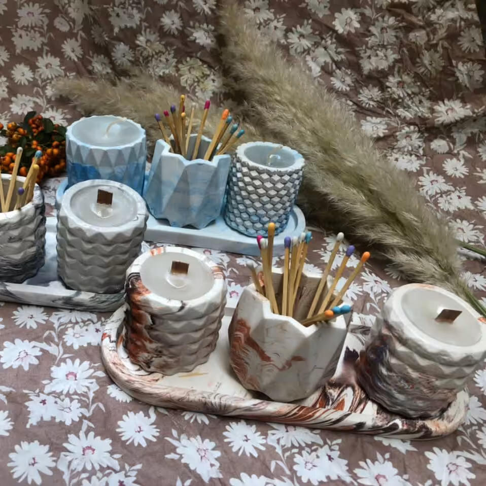 ست سنگی شمع