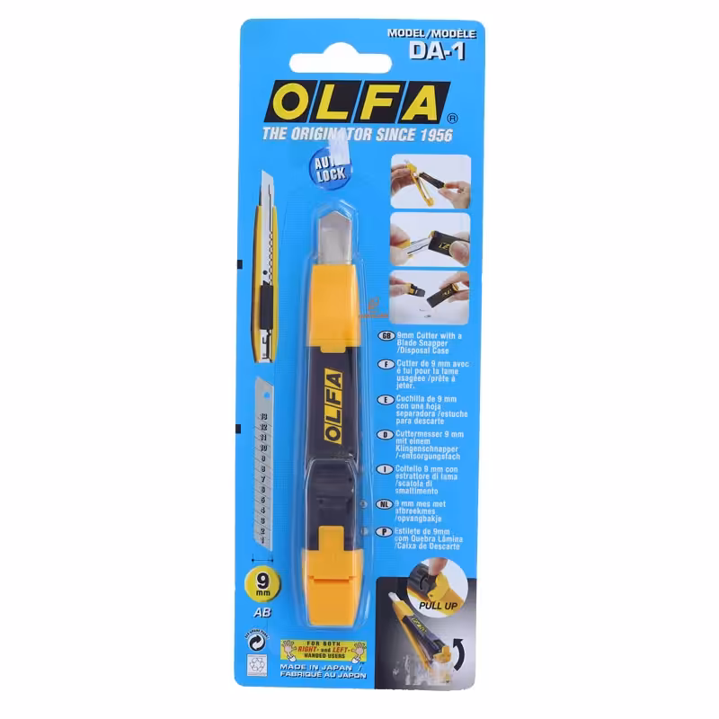 کاتر کوچک با تیغ شکن DA-1 الفا OLFA