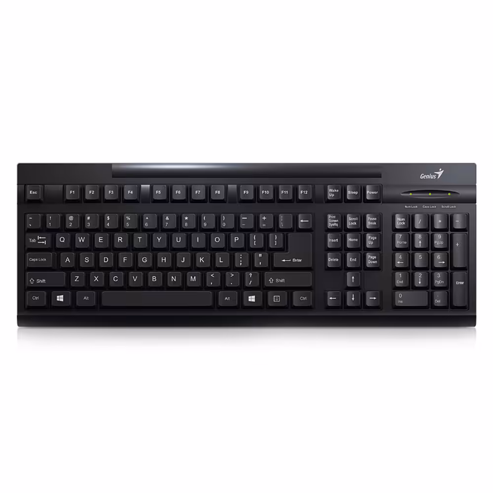 قیمت و خرید کیبورد باسیم جنیوس مدل KB-125 USB | یاس ارتباط