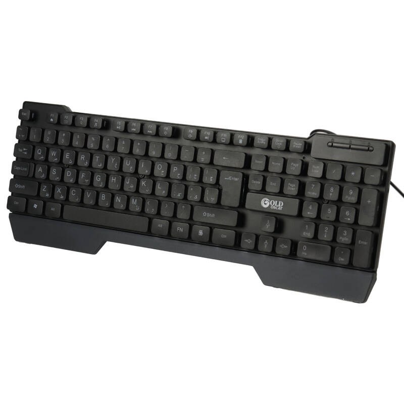 کیبورد  گیمینگ گلد اسکار KB 7275  --  با سیم  مخصوص بازی GOLD Oscar KB7275