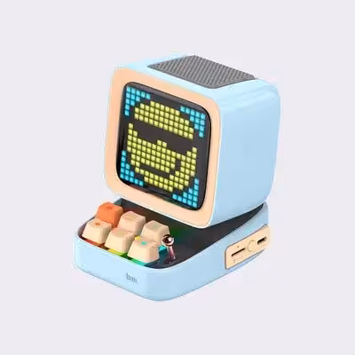 خرید اسپیکر بلوتوثی Divoom DITOO Plus Blue (كاركرده) با بهترین قیمت