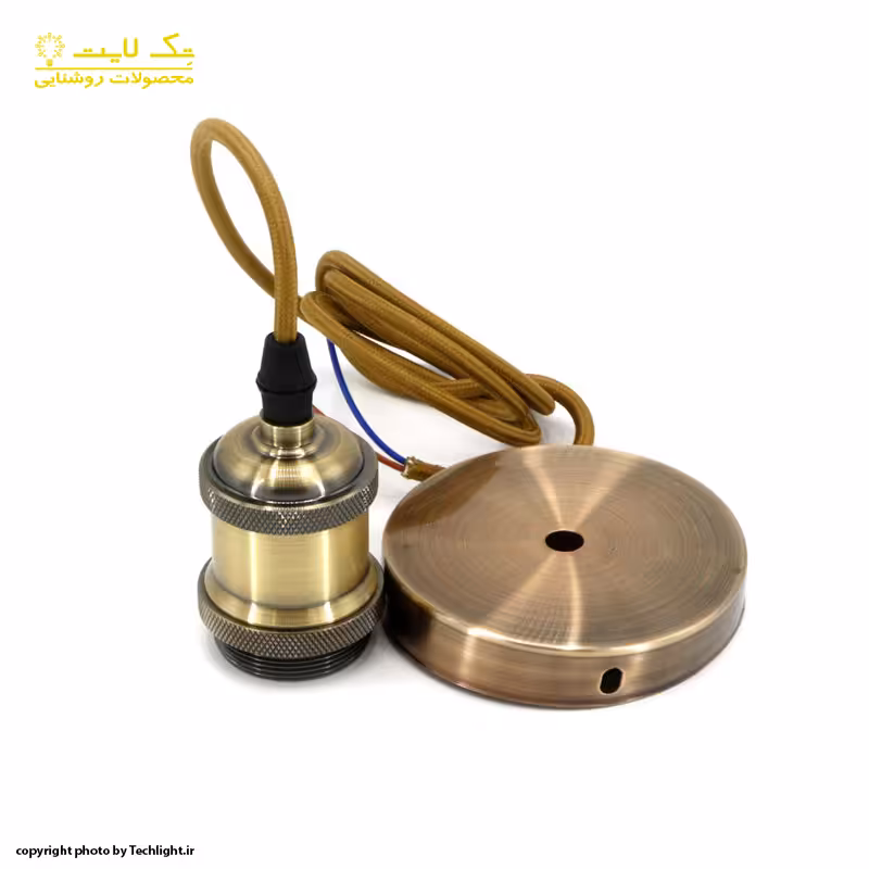 سرپیچ فلزی ادیسونی زیتونی