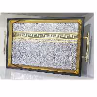 سینی دکوراتیو دسته دار 23