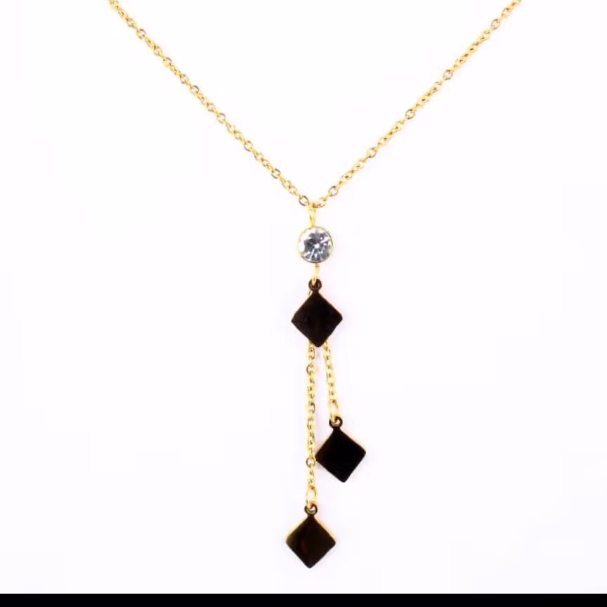 نیم ست زنانه مدل لوزی رشته ای