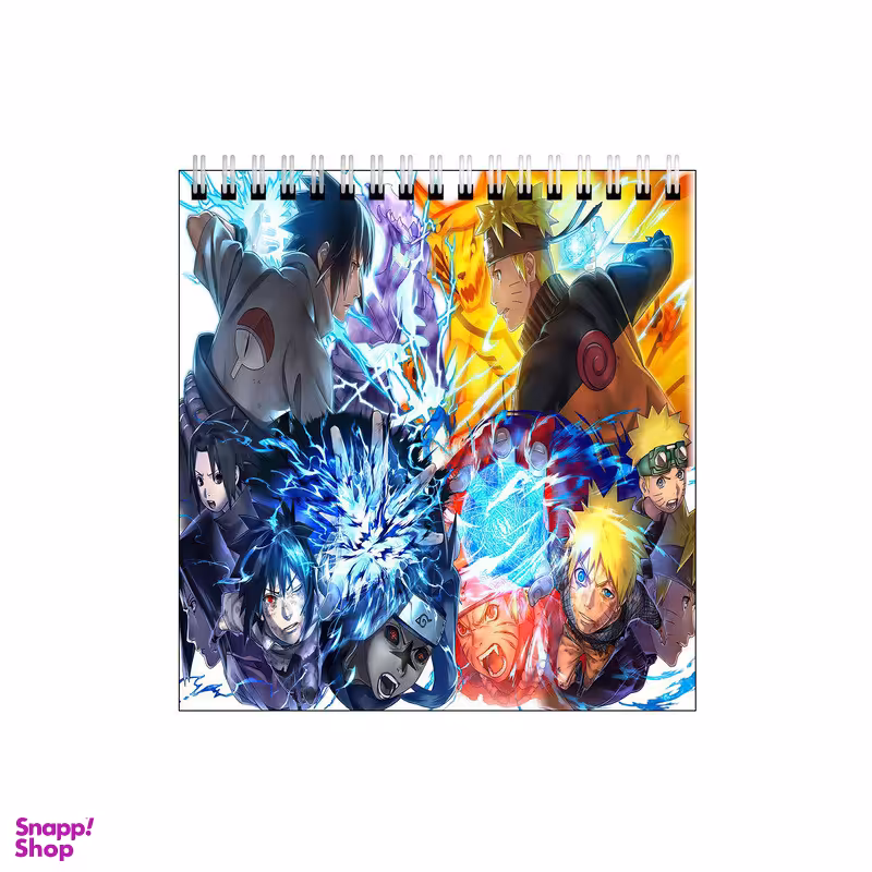 دفتر طراحی ۶۰ برگ طرح انیمه ناروتو کد 9754177