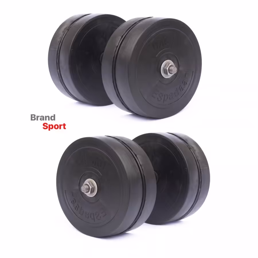 دمبل وزن 20 کیلوگرمی بسته 2 عددی-Double 20 kg dumbbell closed 2 pieces