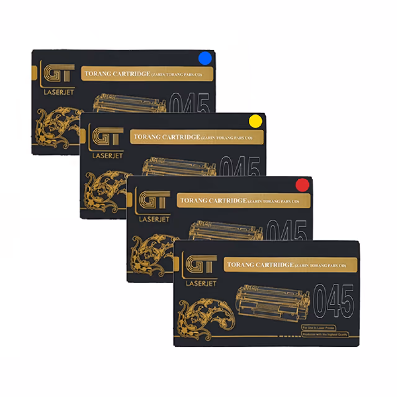 کارتریج تونر جی تی مدل 045 مجموعه 4 عددی
