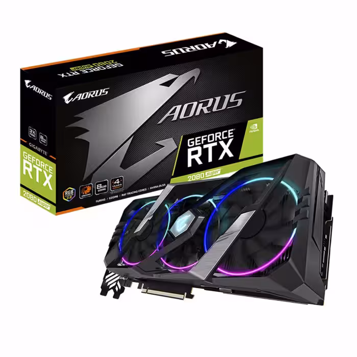 کارت گرافیک گیگابایت AORUS RTX 2080 SUPER 8G