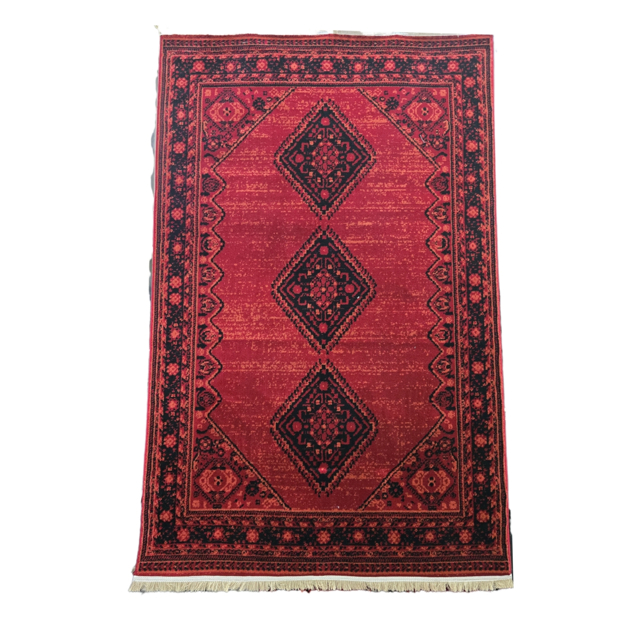فرش ماشینی کاشان طرح 001 لاکی