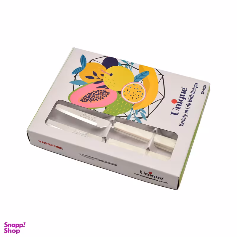 ست کارد میوه خوری یونیک کد 5853 مجموعه 12 عددی