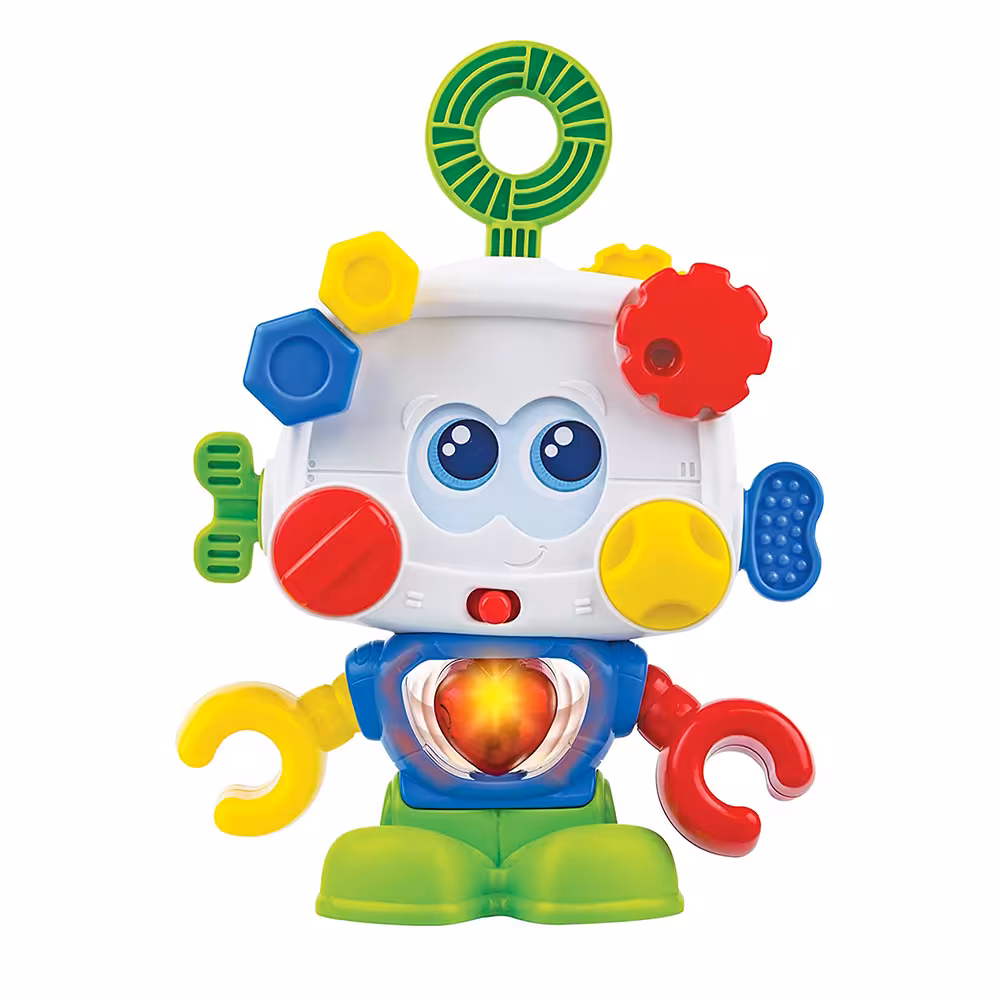 اسباب بازی ربات رنگی موزیکال کودکان وین فان WINFUN