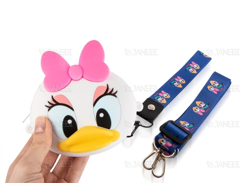 کیف سیلیکونی کوچک رودوشی طرح اردک Duck Little Bag