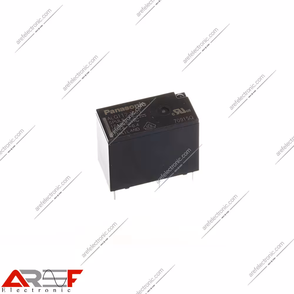 رله پکیجی پاناسونیک مدل ALQ112 دارای 12 ولت 5 پین 10 آمپر - فروشگاه عارف الکترونیک