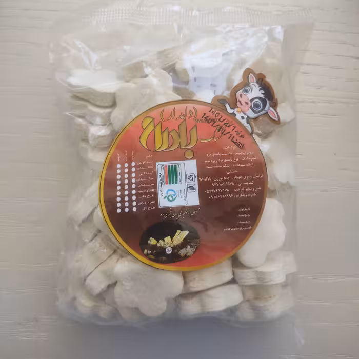 کشک ترش ساده 450گرمی طرح گل (بادرام)