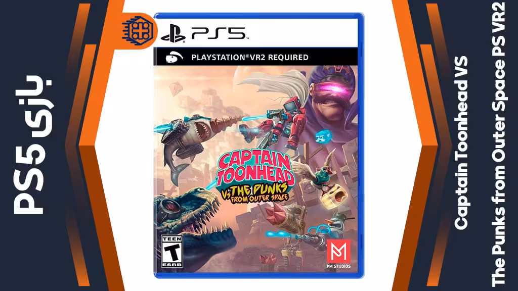 دیسک بازی Captain Toonhead vs The Punks from Outer Space PS VR2 – مخصوص PS5