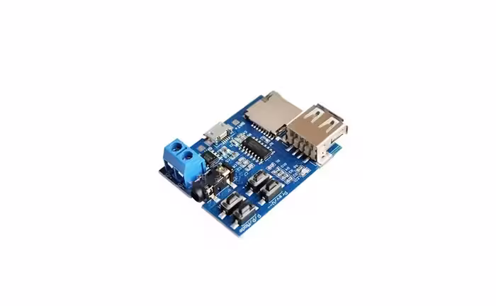 ماژول دیکودر فایل های MP3 با قابلیت خواندن دیتا از طریق MICRO SD و USB | amazonchi
