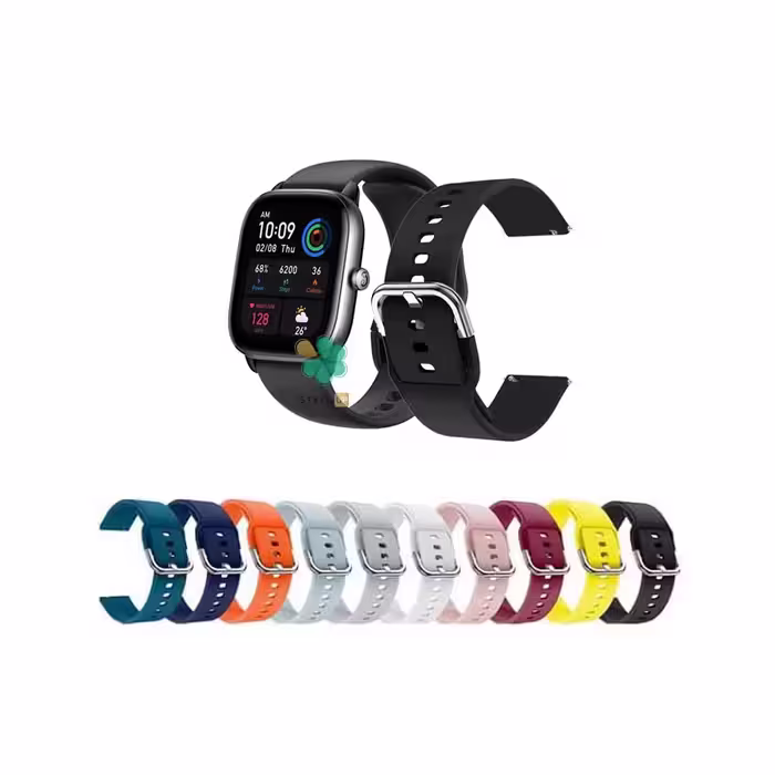 بند ساعت شیائومی Xiaomi Amazfit GTS 4 Mini مدل سیلیکونی نرم