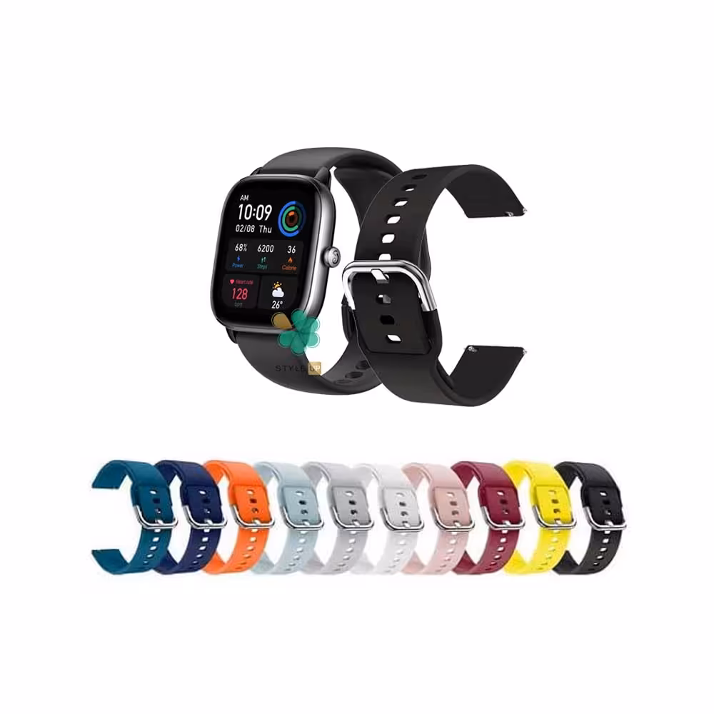 بند ساعت شیائومی Xiaomi Amazfit GTS 4 Mini مدل سیلیکونی نرم