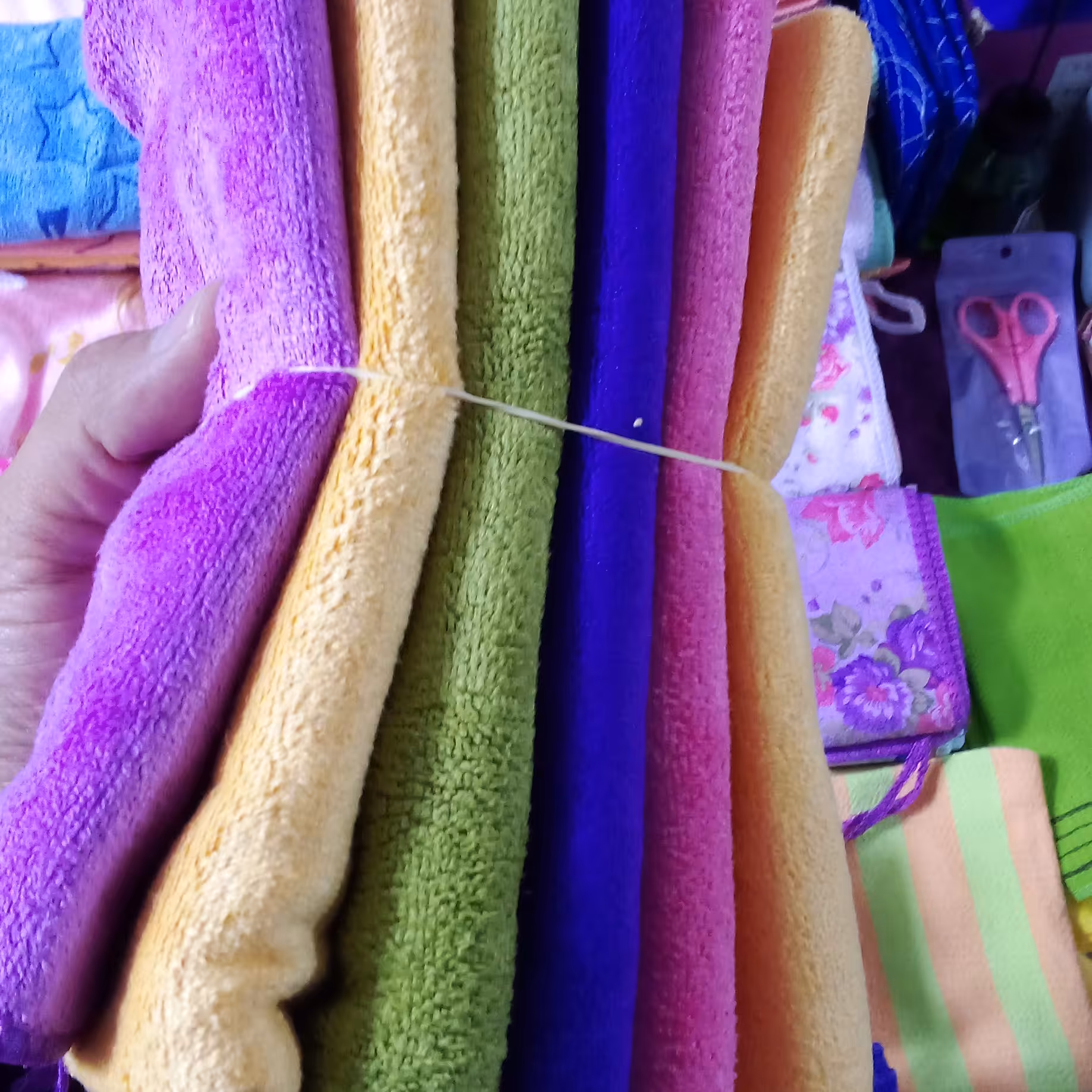 پک 6 عددی دستمال حوله ای 35در35