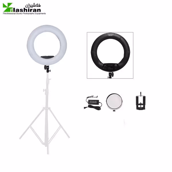 رینگ لایت عکاسی Ring light FS 480II دارای سه پایه