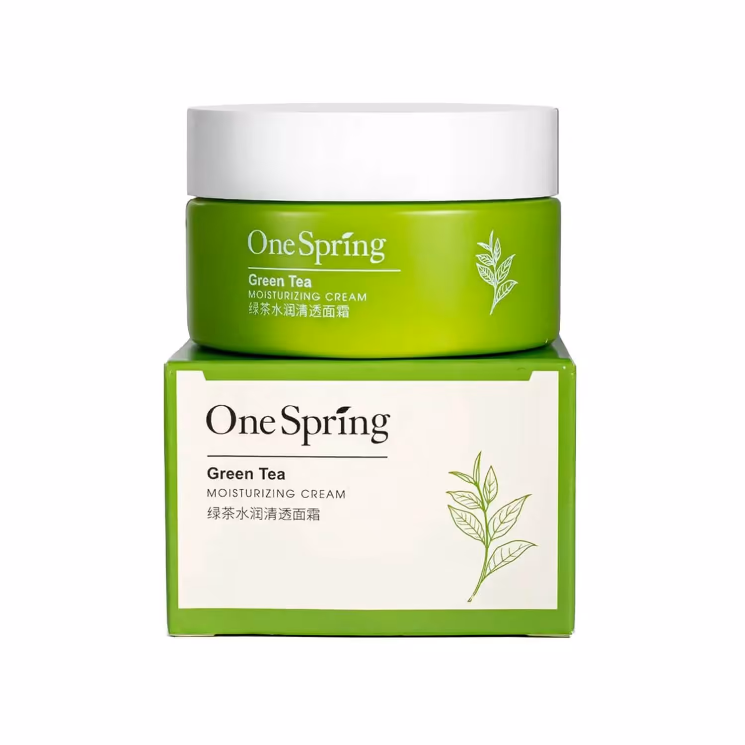 کرم آبرسان مرطوب کننده چای سبز وان اسپرینگ 