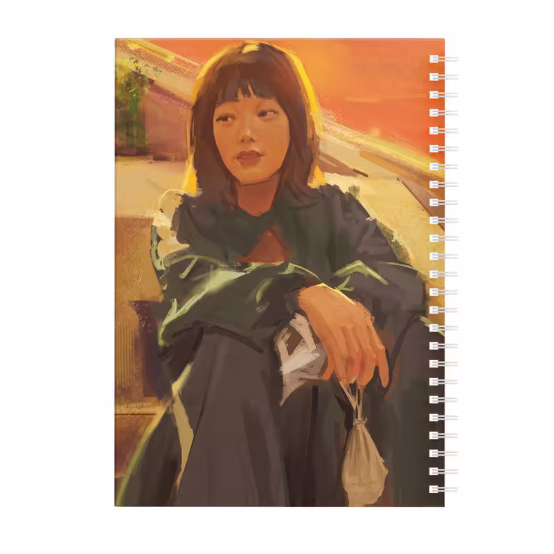 دفتر یادداشت باژیکان مدل Squid Game کد 2011184