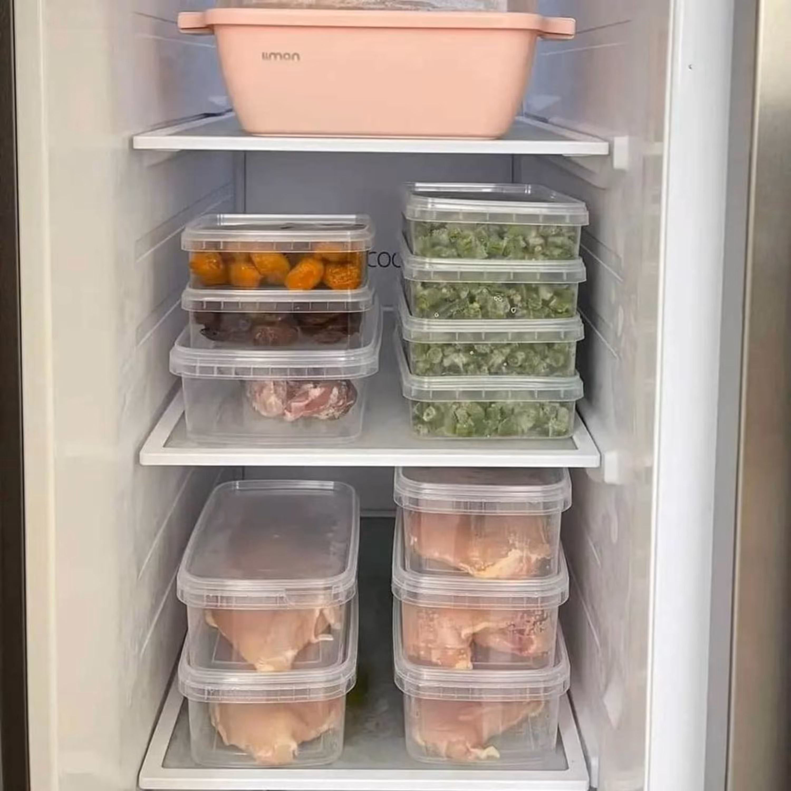 ظرف فریزری پلاستیکی 1500 سی سی