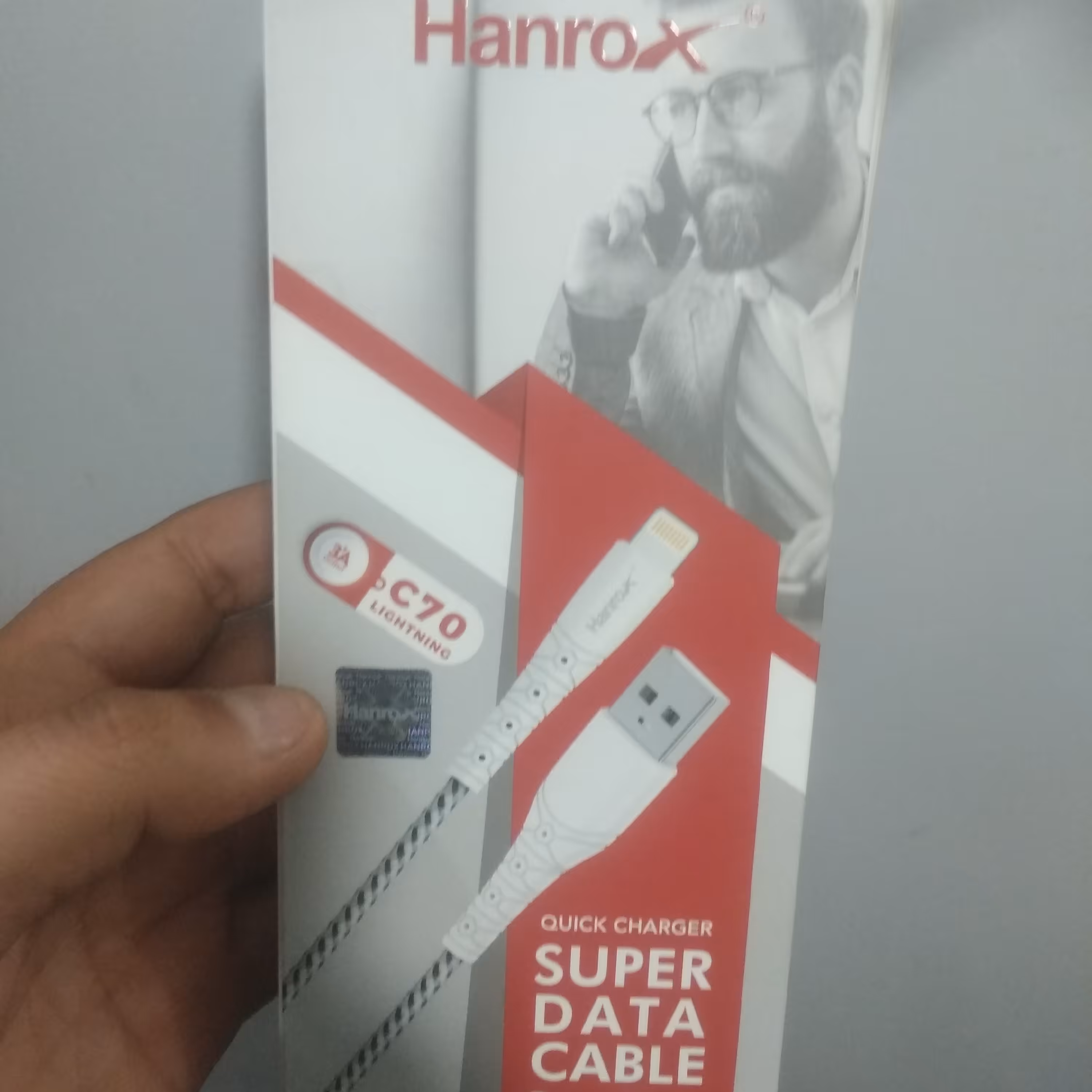 کابل شارژ آیفون یکسال گارانتی