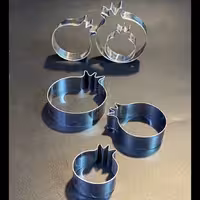 کاتر استیل انار  یلدایی سه سایز