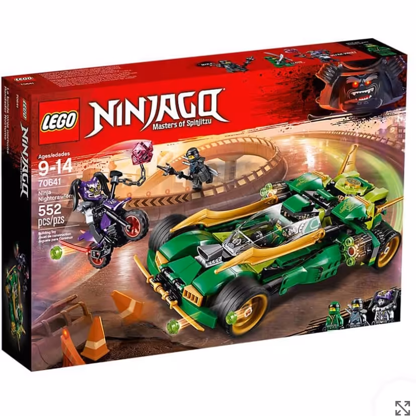 لگو Ninjago مدل 70641 Ninja Nightcrawler

