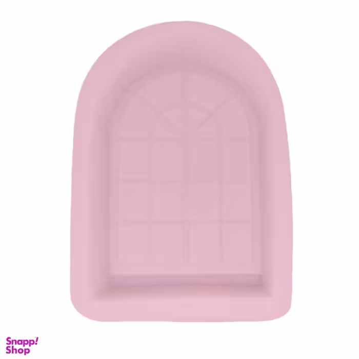 قالب سيليكونى شمع مدل پنجره رنگ صورتی