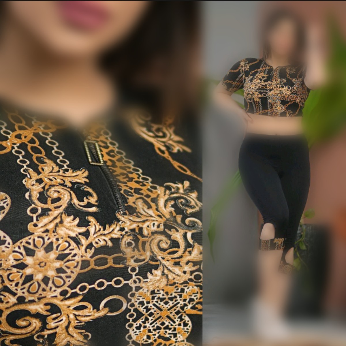 نیمتنه زیپدار و شلوارک فلامنت کشی فری سایز از سایز 36 تا 44 ارسال رایگان 