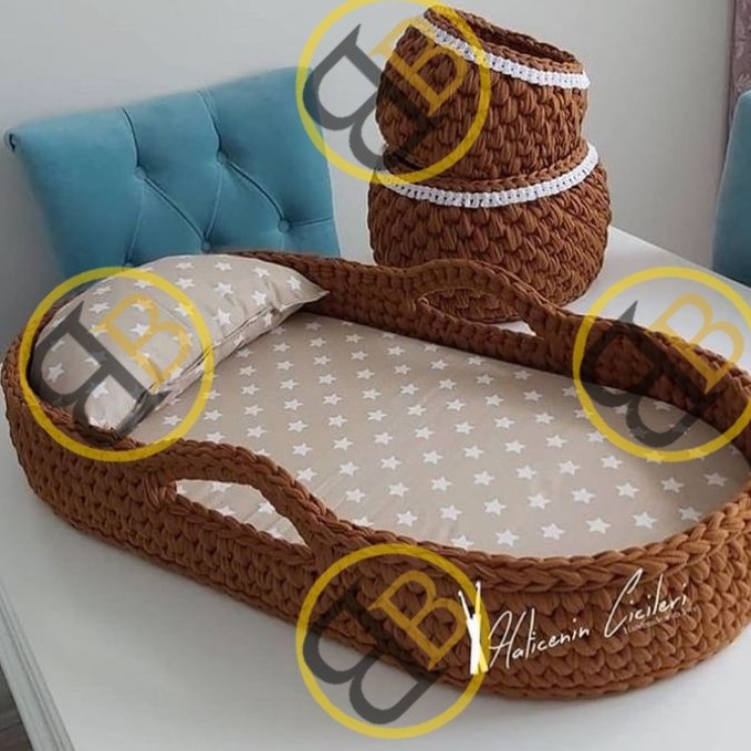سبد تریکو کریر نوزاد مناسب استفاده کنار مادر