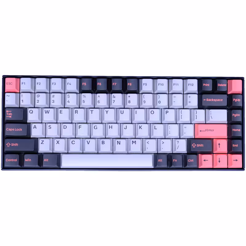 کیبورد مخصوص بازی کیکورن مدل K2 V2 Double Shot Cherry Edition - کالاوما